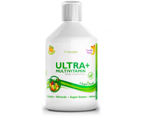 ألترا بلس الفيتامينات المتعددة السائلة من سويديش نوترا  500 مللي