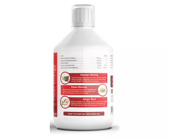 الجينسينغ للطاقة من سويديش نوترا  500 مللي