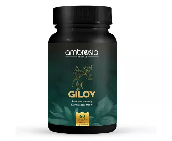 Ambrosial Giloy Vegetable Capsules 500 mg 60's