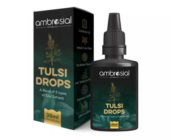  نقاط التولسي من أمبروسيال 30مللي  