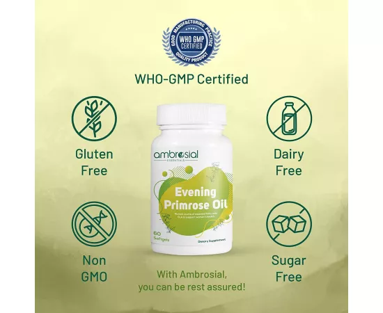 زيت بريمروز من أمبروجال 1000 مج (EPO)، مجموعتين