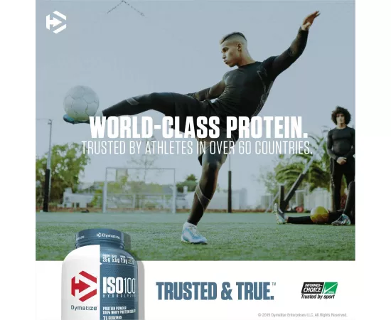 Dymatize ISO 100 Whey Protein Powder Chocolate Peanut Butter 5 lbs (2.3 Kg)