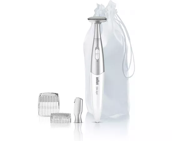 ماكينة تشذيب الجسم  Fجرام 1100 باللون الأبيض 3 في 1 من براون