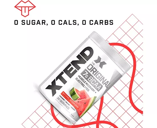  الBCAA الأصلي بنكهة انفجار البطيخ من إكستيند نوك أوت 30 حصة - 420 جرام