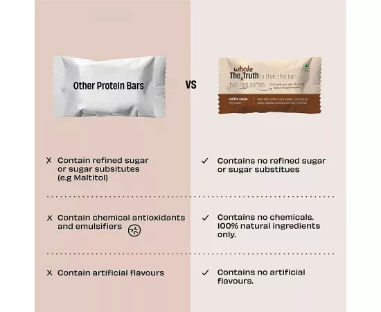  كاكاو  القهوة من ذا هول تروث 6 علبة بالمكونات طبيعية