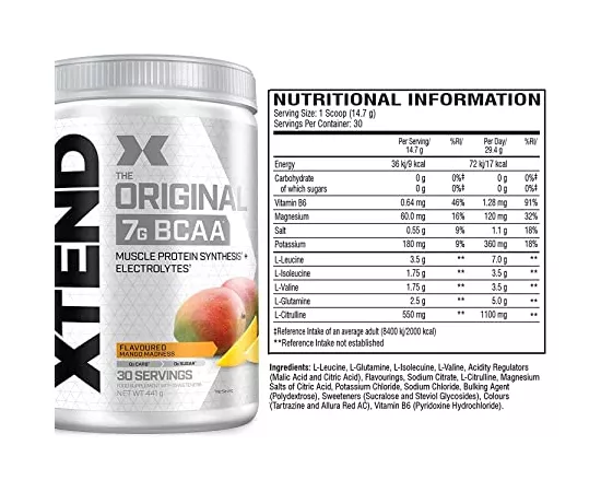 Xtend Original BCAA Mango Madness 30 Servings 420g