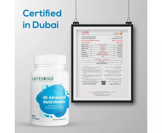 Ambrosial 4G Advanced Multivitamin 60's (BOGO)