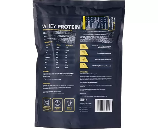 واي بروتين - بنكهة التشوكلت تشنك - من بازيكس 5 رطل,454 جرام