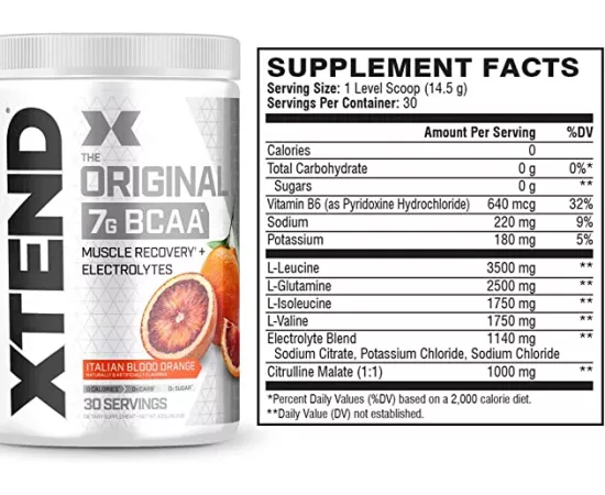Xtend Original BCAA Italian Blood Orange 30 Servings 435g