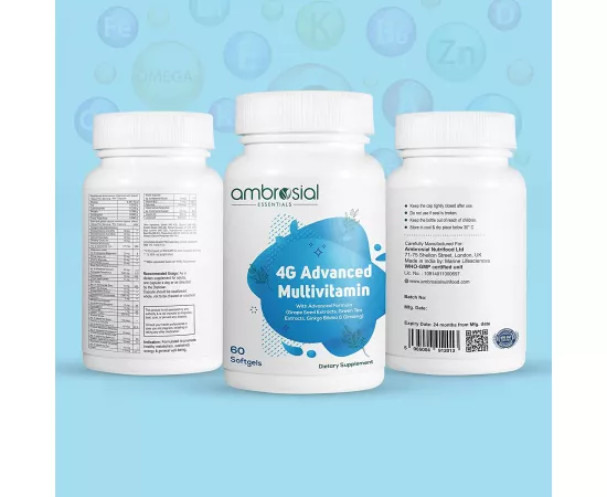 Ambrosial 4G Advanced Multivitamin 60's (BOGO)