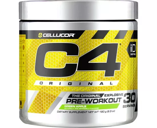 سي4 الأصلي بنكهة التفاح الأخضر من سيلوسور  30 حصة