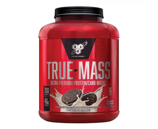 بي إس إن ترو ماس 5.82 رطل كوكيز آند كريم بنكهة