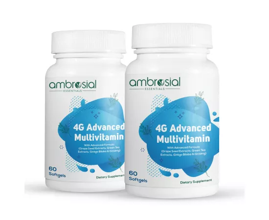 أمبروسيال 4G المتطورة الفيتامينات المتعددة حصة 2 علبة