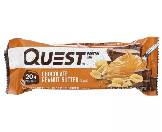  بار البروتين بنكهة زبدة الفول السوداني من كويست نيوتريشن 