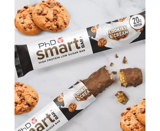 بار روتين من بي إتش دي نيوتريشن  - سمارت كريم آند كوكيز 20 جرام