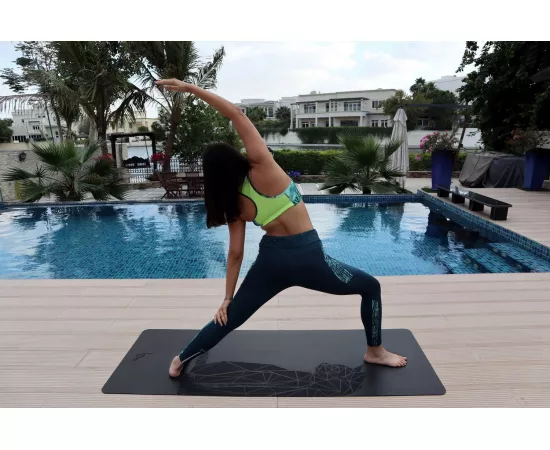 Meow Yoga Meow Mat Black