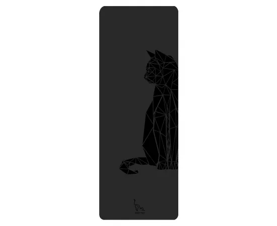Meow Yoga Meow Mat Black
