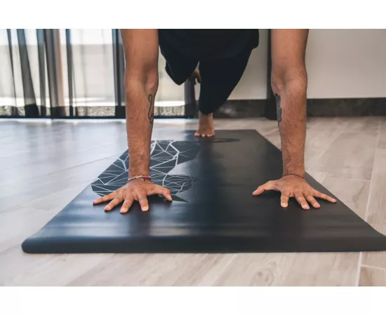 Meow Yoga Meow Mat Black