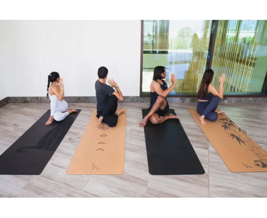 Meow Yoga Moon Mat Cork