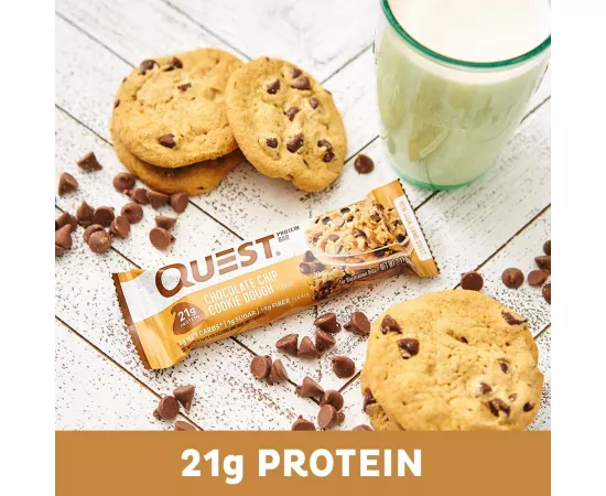  بار البروتين بنكهة تشيز  تشوكلت تشيب كوكي دو  من كويست نيوتريشن 