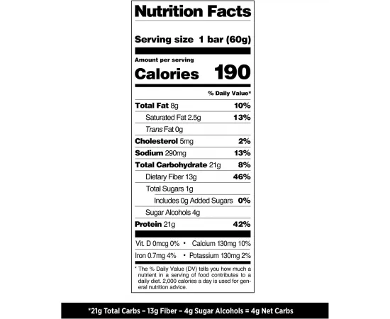  بار بنكهة كوكيز آند كريم من كويست نيوتريشن