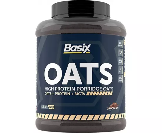 Basix Oats High Protein Porridge Oats Chocolate 3 Kg
