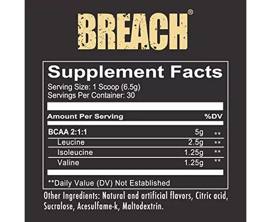 مسحوق الBCAA بريتش الأحماض الأمينية بنكهة أناناس الموز من ريدكون1  30 حصة