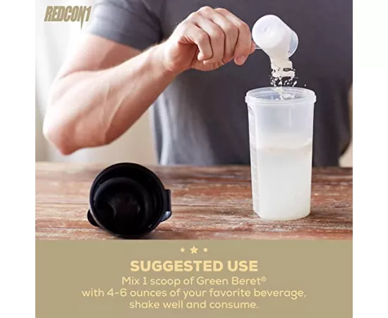 ريدكون1 جرين بيريت بروتين نباتي - نكهة الفراولة 30 حصة 930 جرام