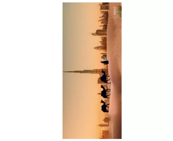 Neat By Nicky Travel Dubai Print Yoga Mat