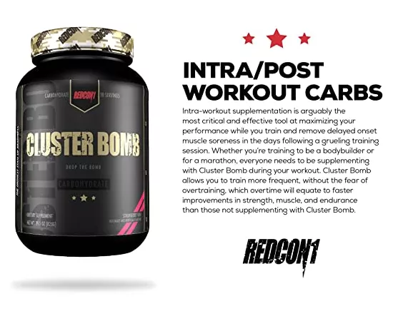 مكمل كلاستر بومب الغذائي بنكهة العنب من ريدكون1 825جرام
