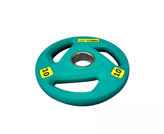 1441لوحات الأزاون الأوليمبية PU الملونة - قبضة ثلاثية - من فيتنيس10 كجم