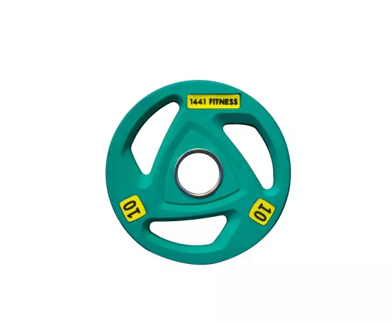 1441لوحات الأزاون الأوليمبية PU الملونة - قبضة ثلاثية - من فيتنيس10 كجم