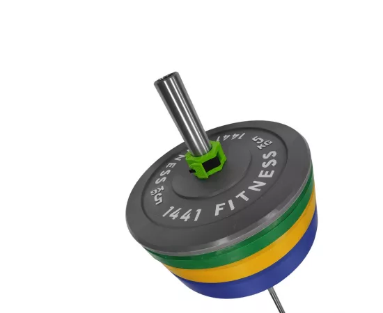 1441 Fitness Color Bumper Plates 15 kg