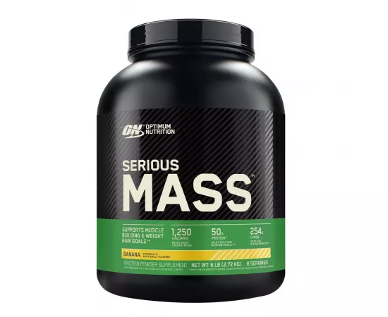 أوبتيموم نيوتريشن سيريوس ماس لزيادة الوزن, الموز, 6 رطل