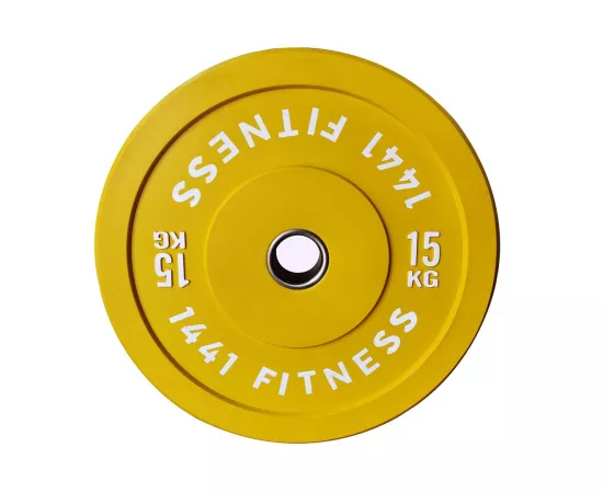 1441 Fitness Color Bumper Plates 15 kg