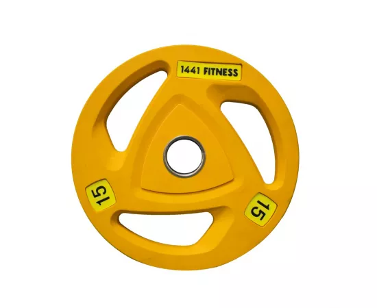 1441لوحات الأزاون الأوليمبية PU الملونة - قبضة ثلاثية - من فيتنيس15 كجم