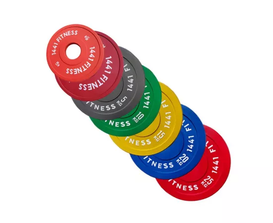 1441 Fitness Color Bumper Plates 15 kg