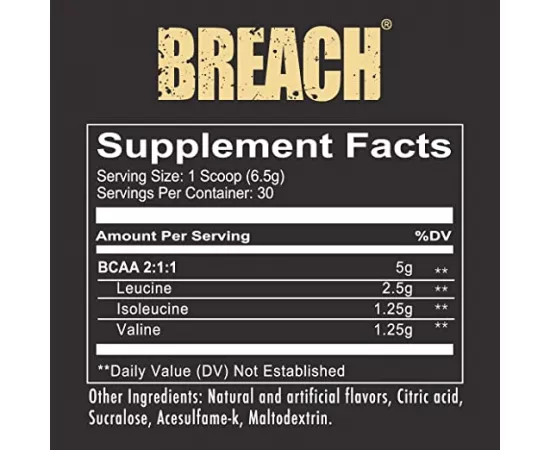 Redcon1 - Breach Aminos Powder Blue Lemonade