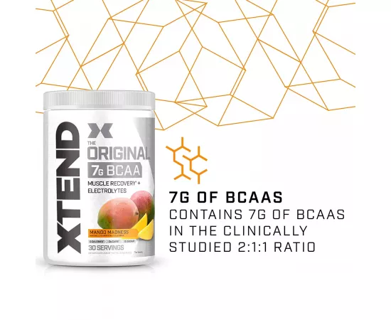 XTEND Original BCAA Powder Mango Madness 90 Servings