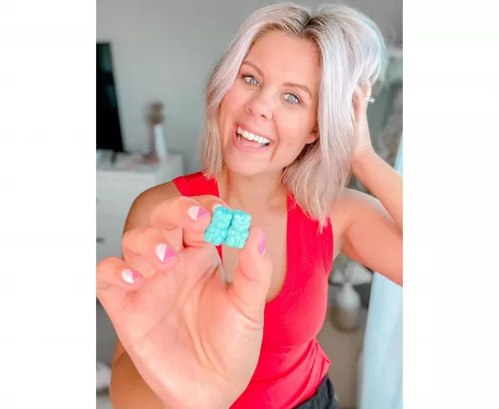 SugarBear Hair Vitamins Vegan Gummy 60's (1 Month Supply)