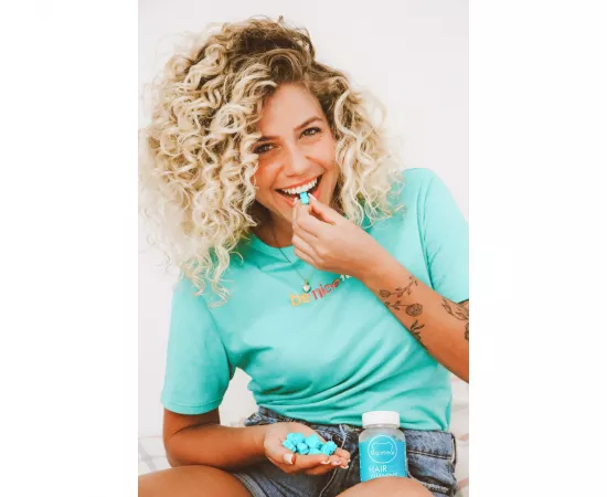 SugarBear Hair Vitamins Vegan Gummy 60's (1 Month Supply)