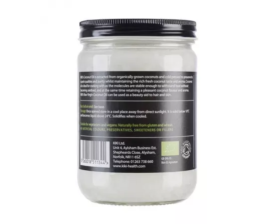 Kiki Health Organic Coconut Oil 500 ml