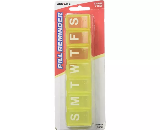 Acu Life Large 7 Day Pill Box