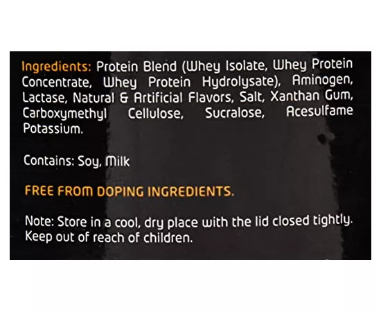 واي بلاتينيوم ستاندرد الفانيليا من ماسل كور نيوتريشين  2238جرام