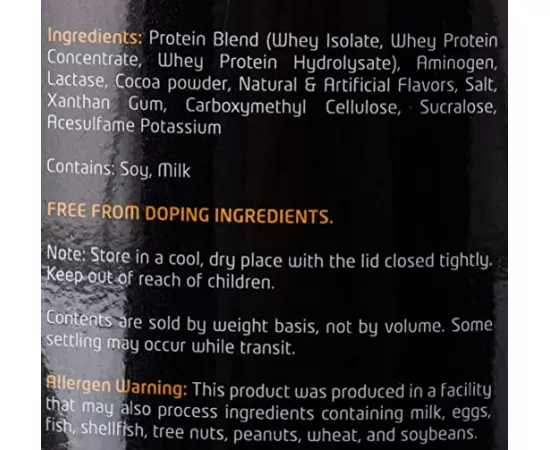  واي البروتين بلاتينيوم ستاندرد من ماسل كور 2رطل