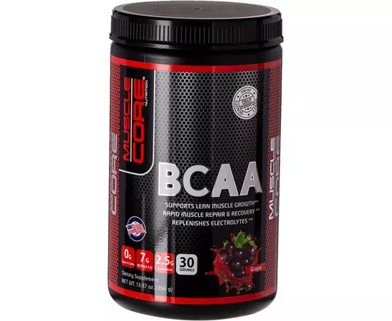  ال BCAA بنكهة العنب من ماسل كور نيوتريشين 396جرام