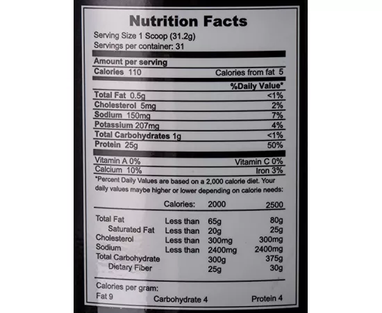 Muscle Core Nutrition ISO-Whey Protein Chocolate 2.13 lb (967g)
