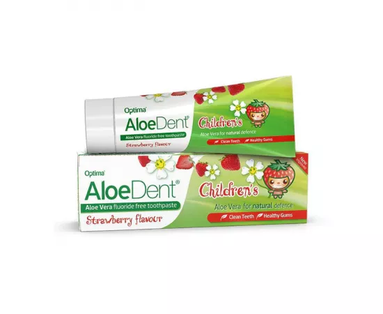 Optima Health AloeDent Children's Fluoride Free Toothpaste 50 ml