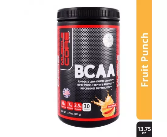  ال BCAA بنكهة الفاكهة من ماسل كور نيوتريشين 30 حصة  390جرام