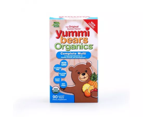 من هيرو نيوتريشينال جاميز يامي بيرز الفيتامينات المتعددة العضوية 90 